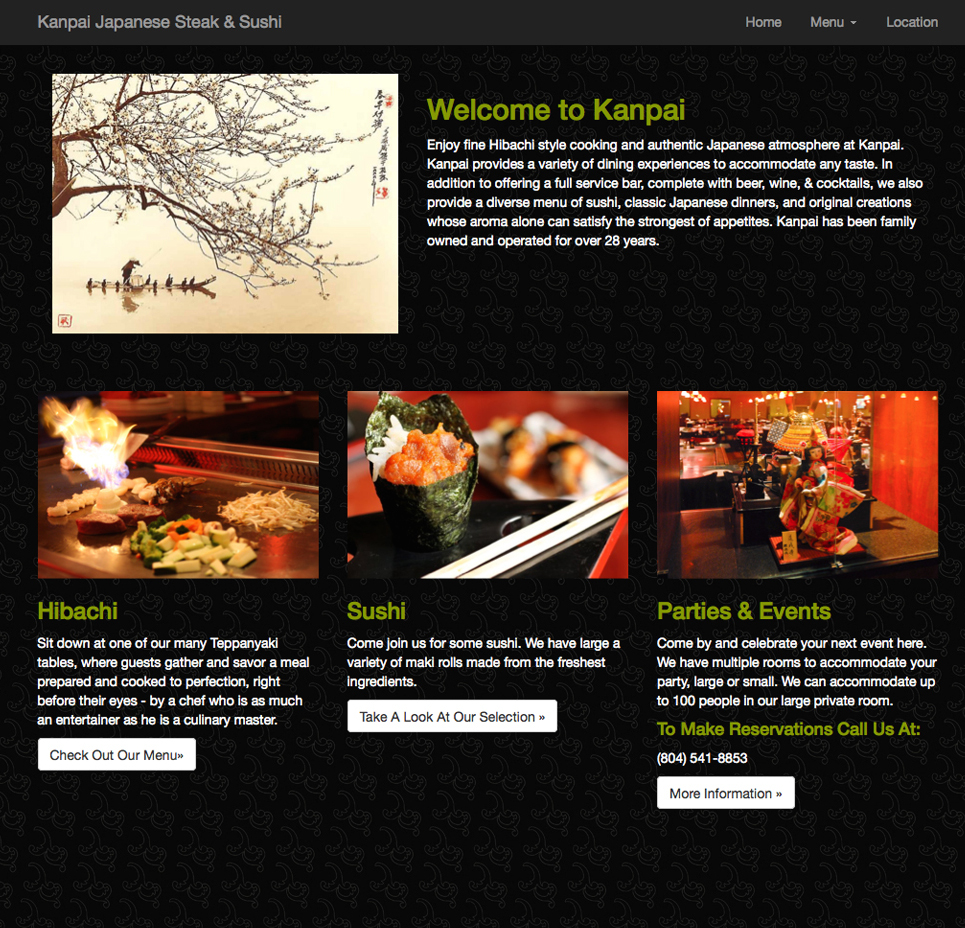 About Kanpai Japanese Steak & Sushi and reviews
